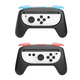 For Nintendo Switch 2 2pcs Game Handle Sports Grip(Color Key Red and Blue)