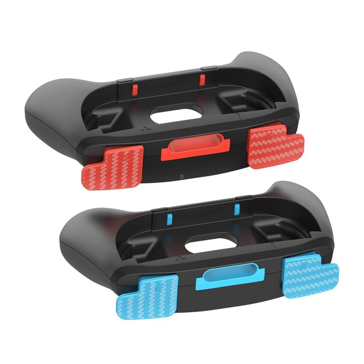 For Nintendo Switch 2 2pcs Game Handle Sports Grip(Color Key Red and Blue)