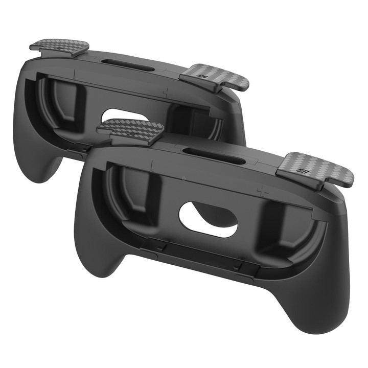 For Nintendo Switch 2 2pcs Game Handle Sports Grip(Black)