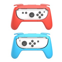 For Nintendo Switch 2 2pcs Game Handle Sports Grip(Red Blue)