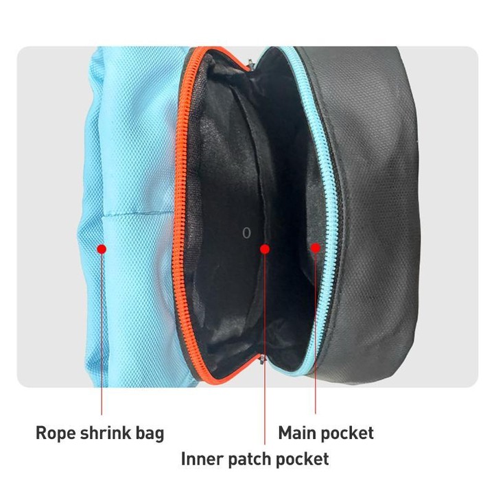 For Nintendo Switch 2 iPlay HBS-2838 Multi-function Portable Crossbody Storage Bag(Blue Orange)