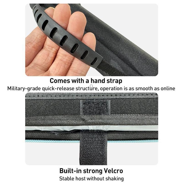 For Nintendo Switch 2 iPlay HBS-2840 Handle Protection Set Storage Bag(Black)