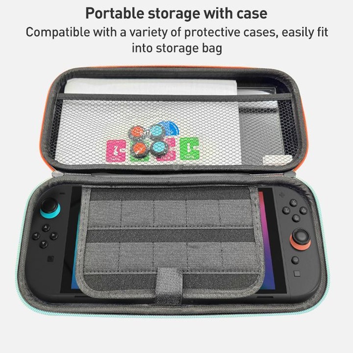 For Nintendo Switch 2 iPlay HBS-2840 Handle Protection Set Storage Bag(Black)