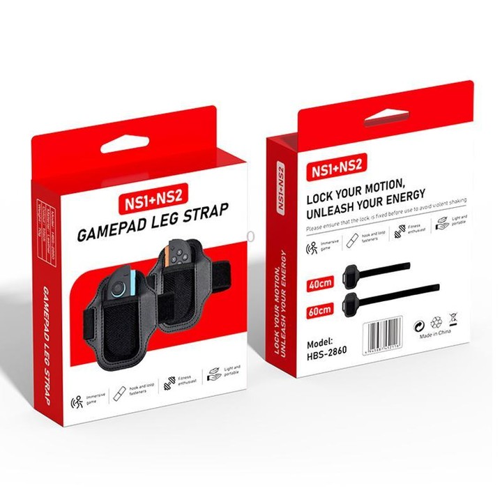 For Nintendo Switch 2 Joy-Con 2pcs iPlay HBS-2860 Handle Adjustable Sports Leg Strap(Black)