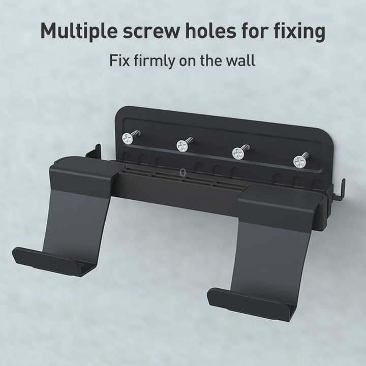 iPlay HBS-2836 Game Controller Universal Wall Storage Bracket(Black)