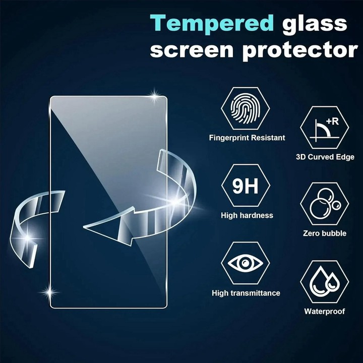 For Nintendo Switch Dust-Free Warehouse HD Curved Edge Tempered Film