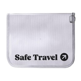 MOMAX SR53E 1-World Airliner Fireproof Storage Bag, Size: 218x235mm(Grey)