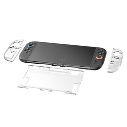 For Nintendo Switch 2 OIVO IV-SW331 Game Console TPU Split Protective Case(Transparent)
