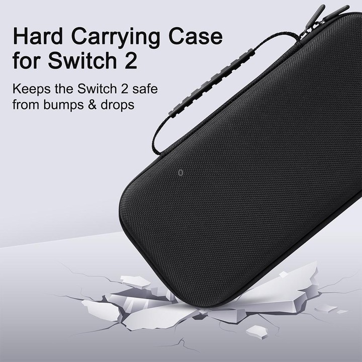 For Nintendo Switch 2 YOOPEO YP116 Game Console EVA Storage Bag(Black)