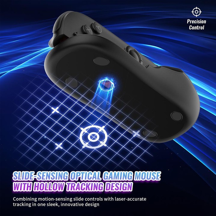 JYS NS2313 For Nintendo Switch 2 Left & Right Controller Mouse + Pad Joy-Con Adapter Stand(Black)