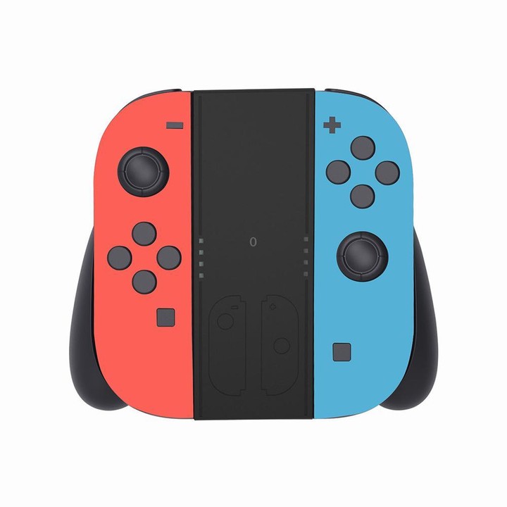 For Nintendo Switch 2 KJH NS2-022 Left & Right Joy-Con Grip Detachable Controller Stand(Black)