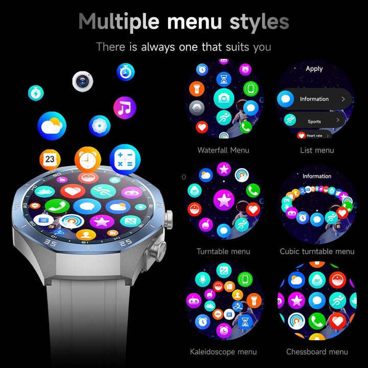 F38 Dual-ear Bluetooth Earphone Smart Watch IP67 Supports Heart Rate Monitoring, Watchband:Steel(Black)