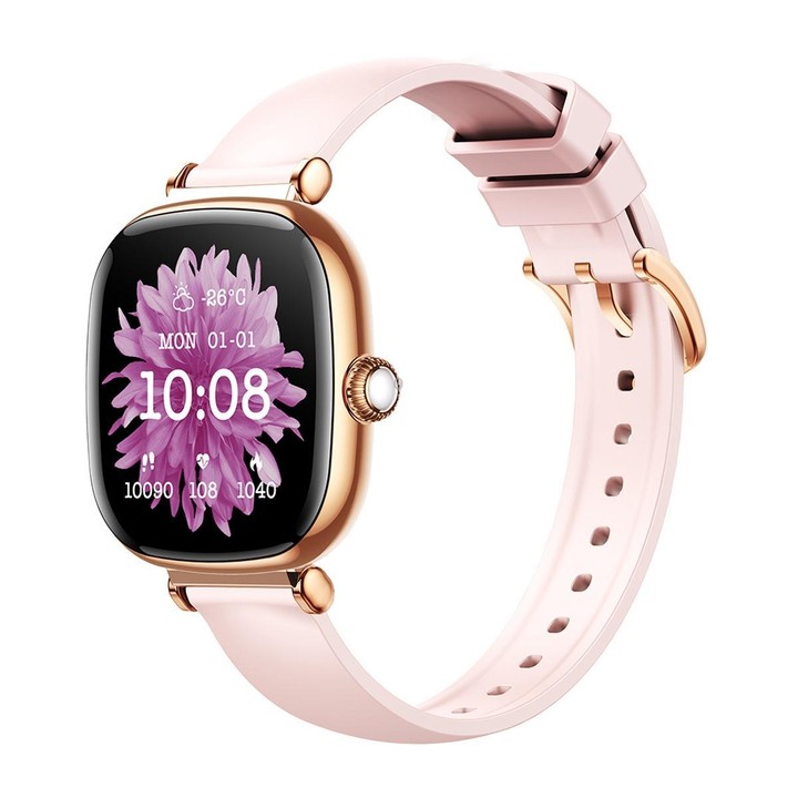 JOYROOM JR-FS1 Star Series 1.7 inch AMOLED Screen 1 ATM Waterproof Smart Watch(Gilt Gold)