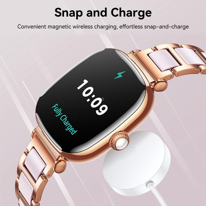 JOYROOM JR-FS1 Star Series 1.7 inch AMOLED Screen 1 ATM Waterproof Smart Watch(Gilt Gold)