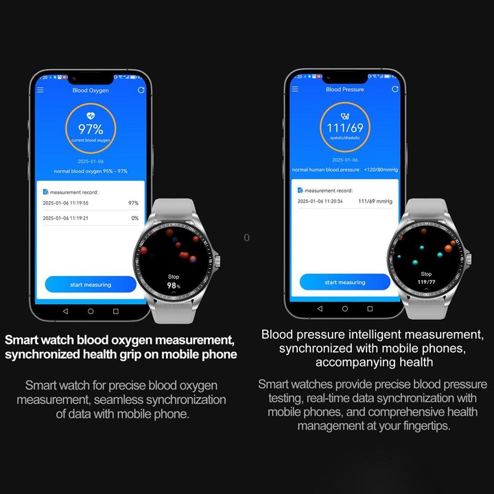 F36 1.46 inch TFT Color Screen 2 in 1 Bluetooth Earphone Smart Watch, Support Bluetooth Call / NFC(Silver+Black Leather)