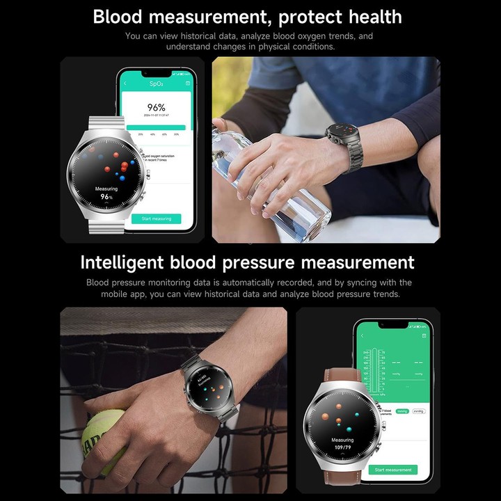 F39 1.43 inch AMOLED Screen 2 in 1 Bluetooth Earphone Smart Watch, Support Bluetooth Call / NFC(Black Silicone)