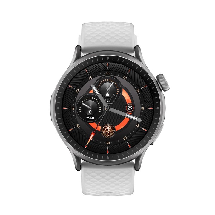 GR3 1.43 inch AMOLED Screen Fitness Tracker Smart Watch Support Heart Rate Monitoring(Light Grey)