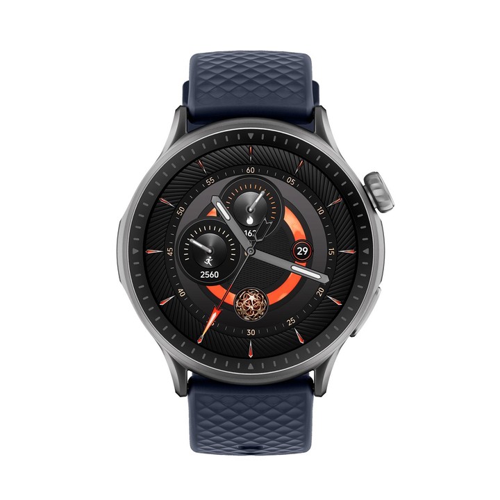 GR3 1.43 inch AMOLED Screen Fitness Tracker Smart Watch Support Heart Rate Monitoring(Blue)