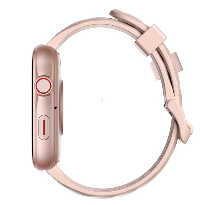 GS10 1.95 inch AMOLED Screen Fitness Tracker Smart Watch Support Heart Rate Monitoring(Pink)