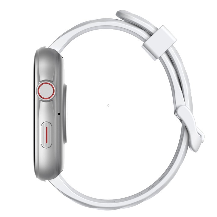 GS10 1.95 inch AMOLED Screen Fitness Tracker Smart Watch Support Heart Rate Monitoring(Silver)