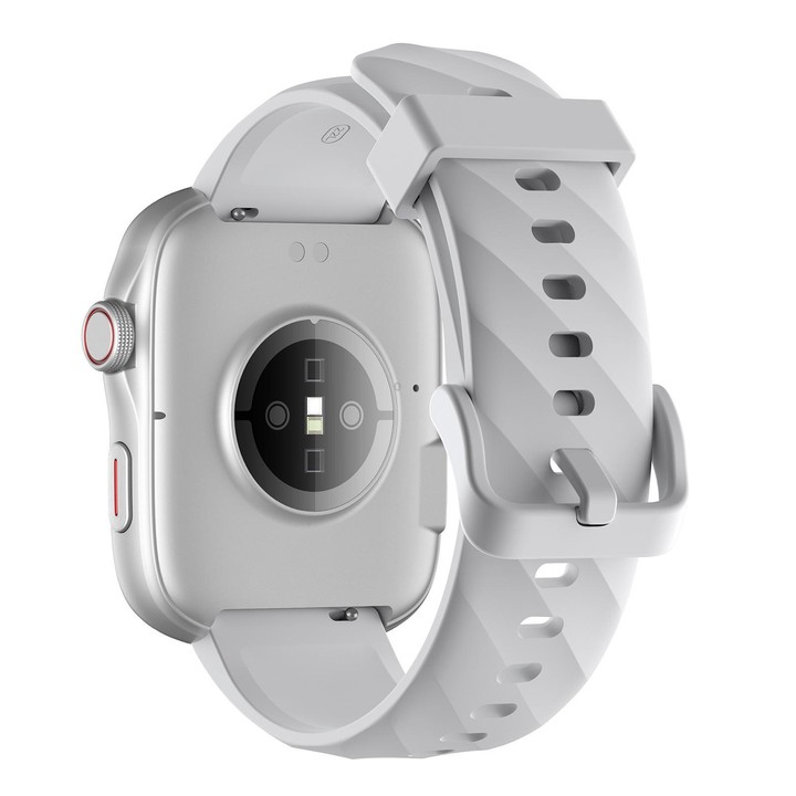 GS10 1.95 inch AMOLED Screen Fitness Tracker Smart Watch Support Heart Rate Monitoring(Silver)