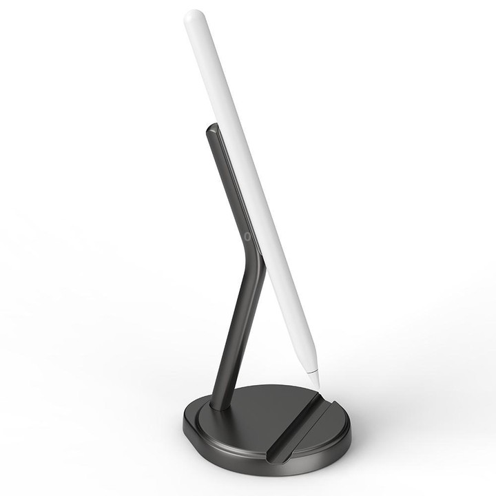 For Apple Pencil 2 Capacitive Stylus Magnetic Wireless Charging Holder(Black)