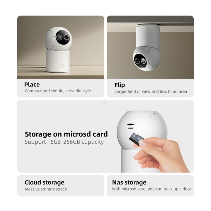 Original Xiaomi Mijia Smart Camera 4 9X Zoom Edition Baby Pet AI Facial Recognition Gesture Call Two-way Voice Camera For Mi Hom