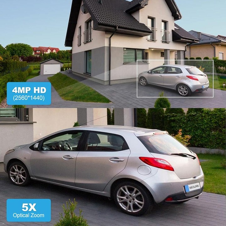 Srihome SH051 4MP 5X Optical Zoom PTZ HD Camera(EU Plug)