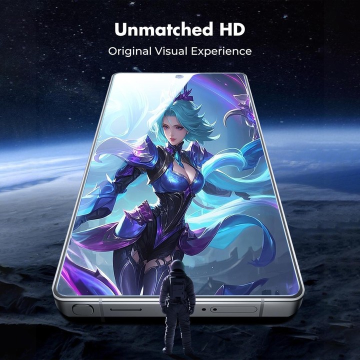For Galaxy A33 5G Kalebol 10pcs High-Aluminum Semi-Screen Anti-Fingerprint HD Tempered Glass Film