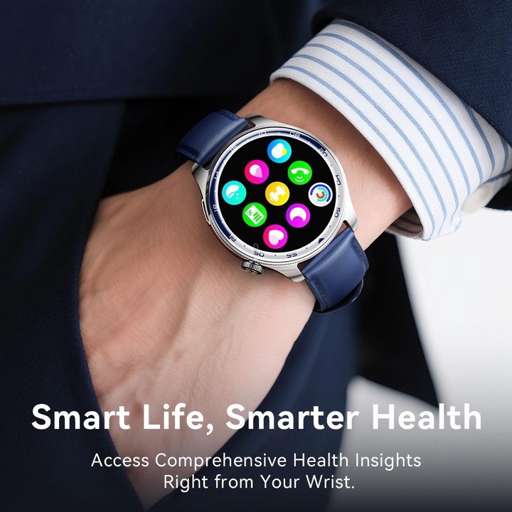 JOYROOM Classic Series JR-FC3 Bluetooth Call Smart Watch Supports Heart Rate Monitoring(Black)