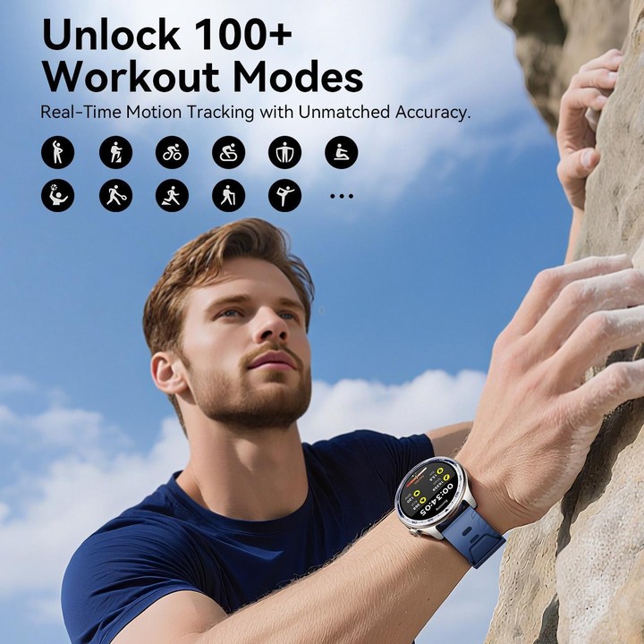 JOYROOM Classic Series JR-FC3 Bluetooth Call Smart Watch Supports Heart Rate Monitoring(Black)