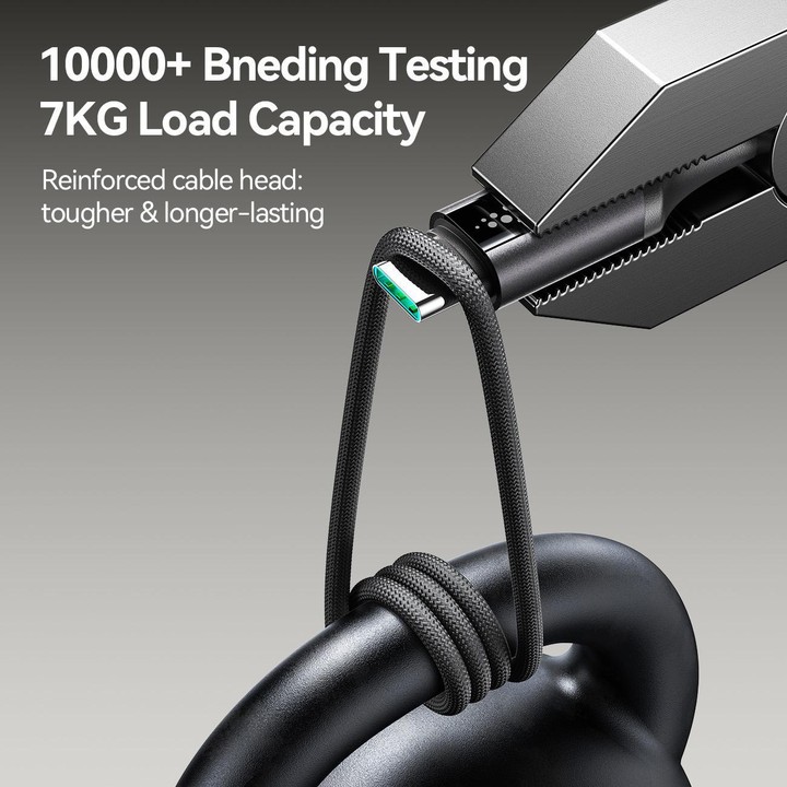 JOYROOM S-A60 StarTalk Series 100W Type-C to Type-C Fast Charging Data Cable, Length: 1.2m(Black)