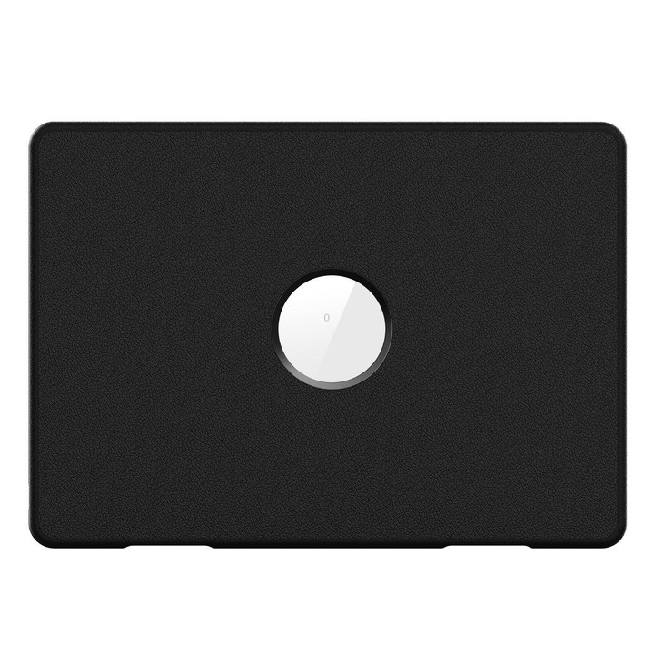 For MacBook Air 13.6 inch A3113 / A3240 Business Pro Magnetic Holder Laptop Protective Case(Black)