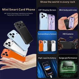 Melrose S17 Pro Mini, 4GB+64GB, 3.75 inch Android 12.0 MTK6765 Octa Core, Network: 4G, Dual SIM, Support Google Play(Orange)