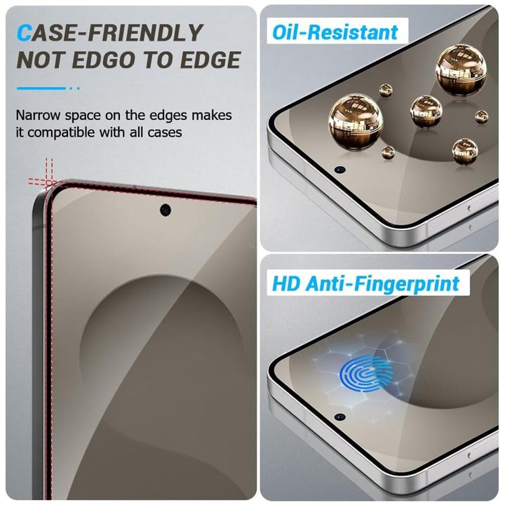 For Galaxy M53 5G 10pcs Kalebol High-Aluminum Screen-Printed Full-Coverage Anti-Fingerprint Black-Bordered HD Tempered Glass Fil