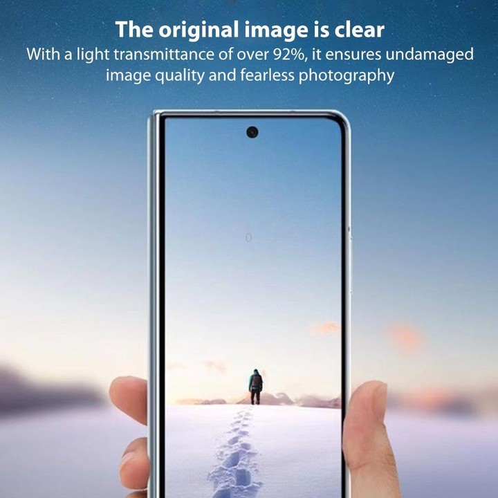 For Samsung Galaxy Z Flod6 5G XDcase Silkscreen Integrated Tempered Glass Back Camera Film