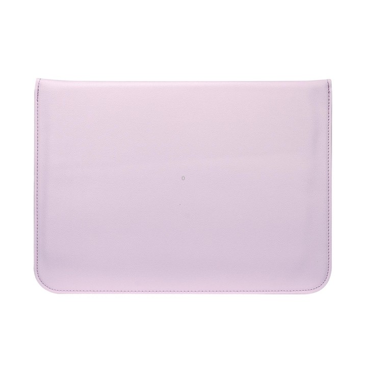 PU Leather Ultra-thin Envelope Bag Laptop Bag for MacBook Air / Pro 11 inch, with Stand Function(Pink)