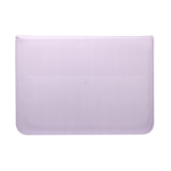 PU Leather Ultra-thin Envelope Bag Laptop Bag for MacBook Air / Pro 11 inch, with Stand Function(Light Purple)