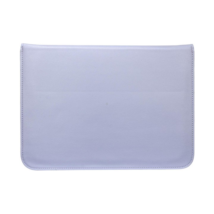 PU Leather Ultra-thin Envelope Bag Laptop Bag for MacBook Air / Pro 15 inch, with Stand Function(Tranquil Blue)