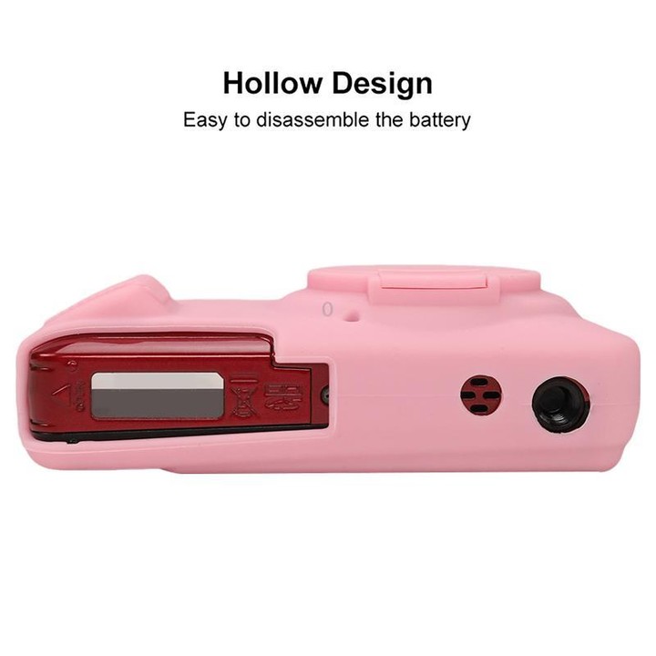 For Kodak Pixpro FZ55 Glossy Soft Silicone Protective Case(Pink)