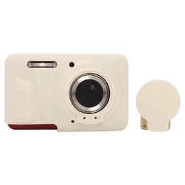 For Kodak Pixpro FZ55 Glossy Soft Silicone Protective Case(White)