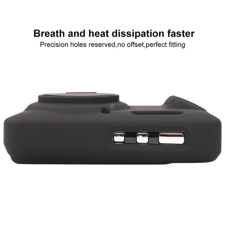 For Kodak Pixpro FZ55 Glossy Soft Silicone Protective Case(Black)