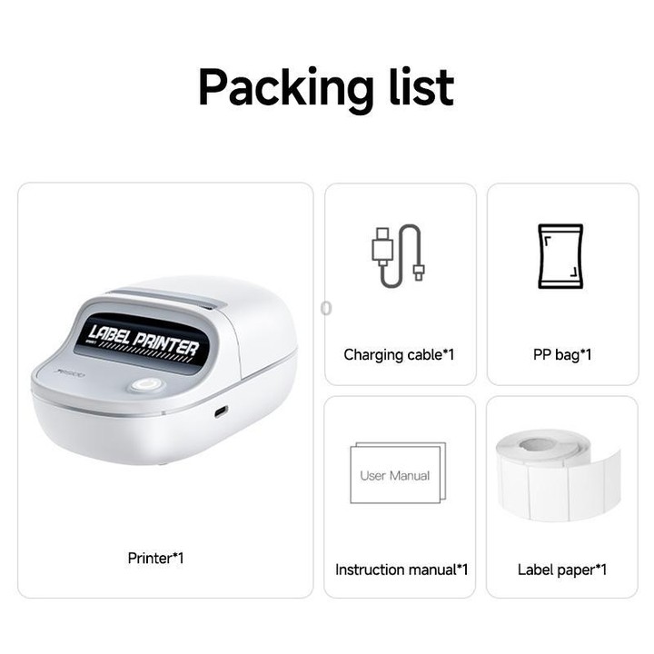 Yesido SP10 Thermal Label Printer(White)