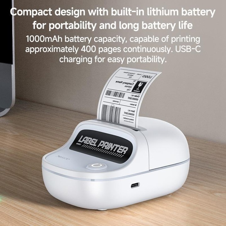 Yesido SP10 Thermal Label Printer(White)