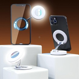 K3 Fill Light MagSafe Vacuum Magnetic Phone Holder(White)