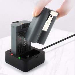 R1-A For Ring V4 Video Doorbell Dual USB Batteries Charging Hub