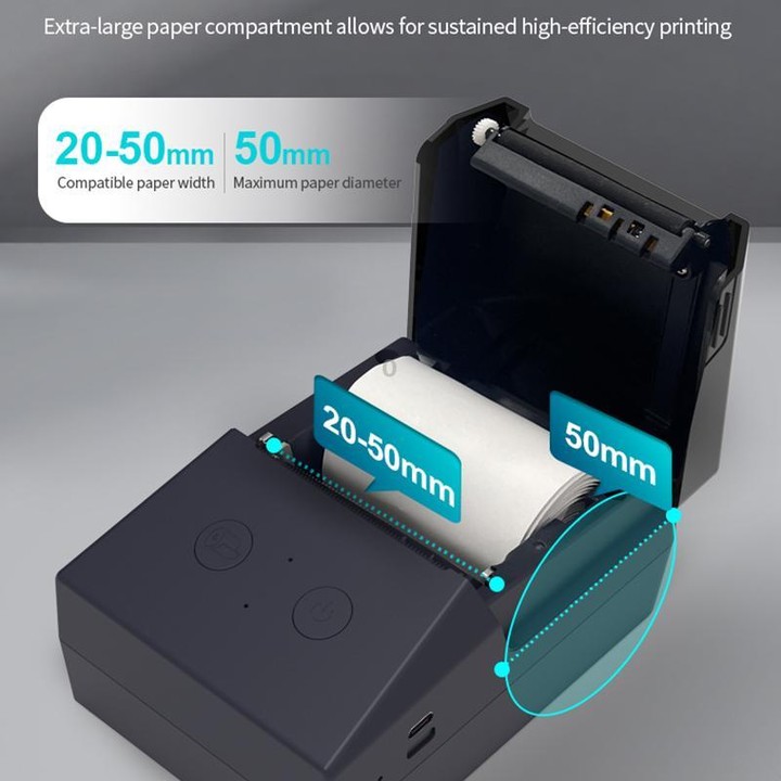 POS-5820 2 inch Portable Thermal Label Printer