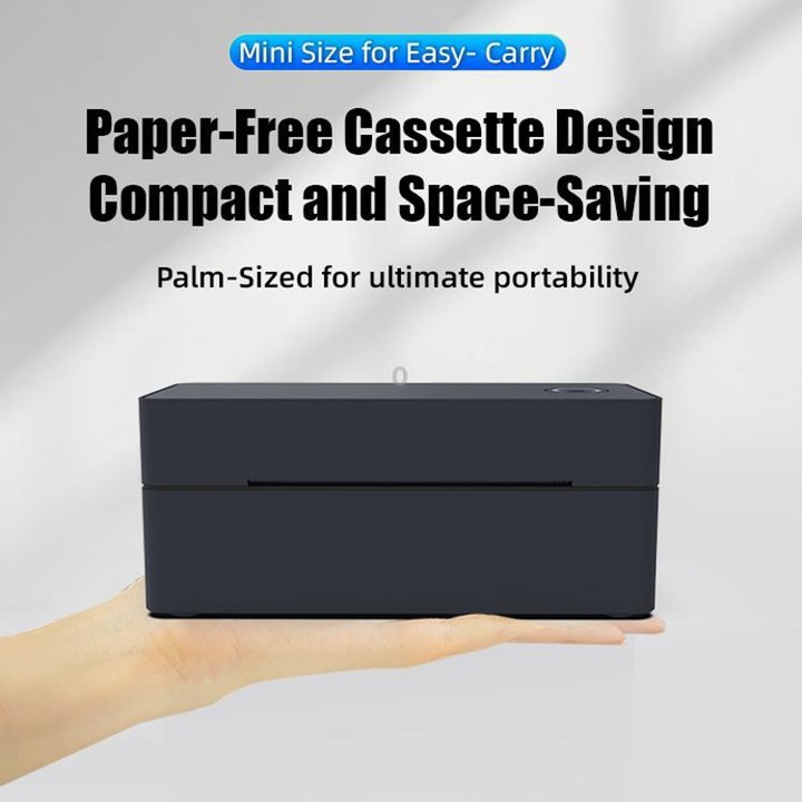 POS-9260 Thermal Label & Barcode Printer, Plug:AU Plug(White)