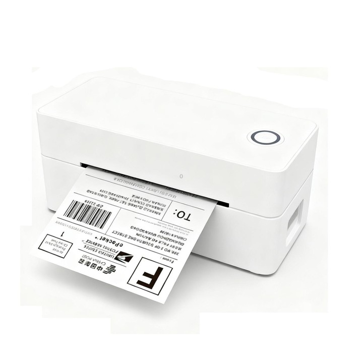 POS-9260 Thermal Label & Barcode Printer, Plug:US Plug(White)