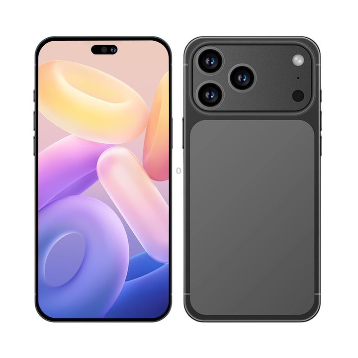 I17 Pro Max / THA97, 3GB+16GB, 6.58 inch Android 10 MTK6737 Quad Core, Network: 4G, Dual SIM, Plug:EU Plug(Black)